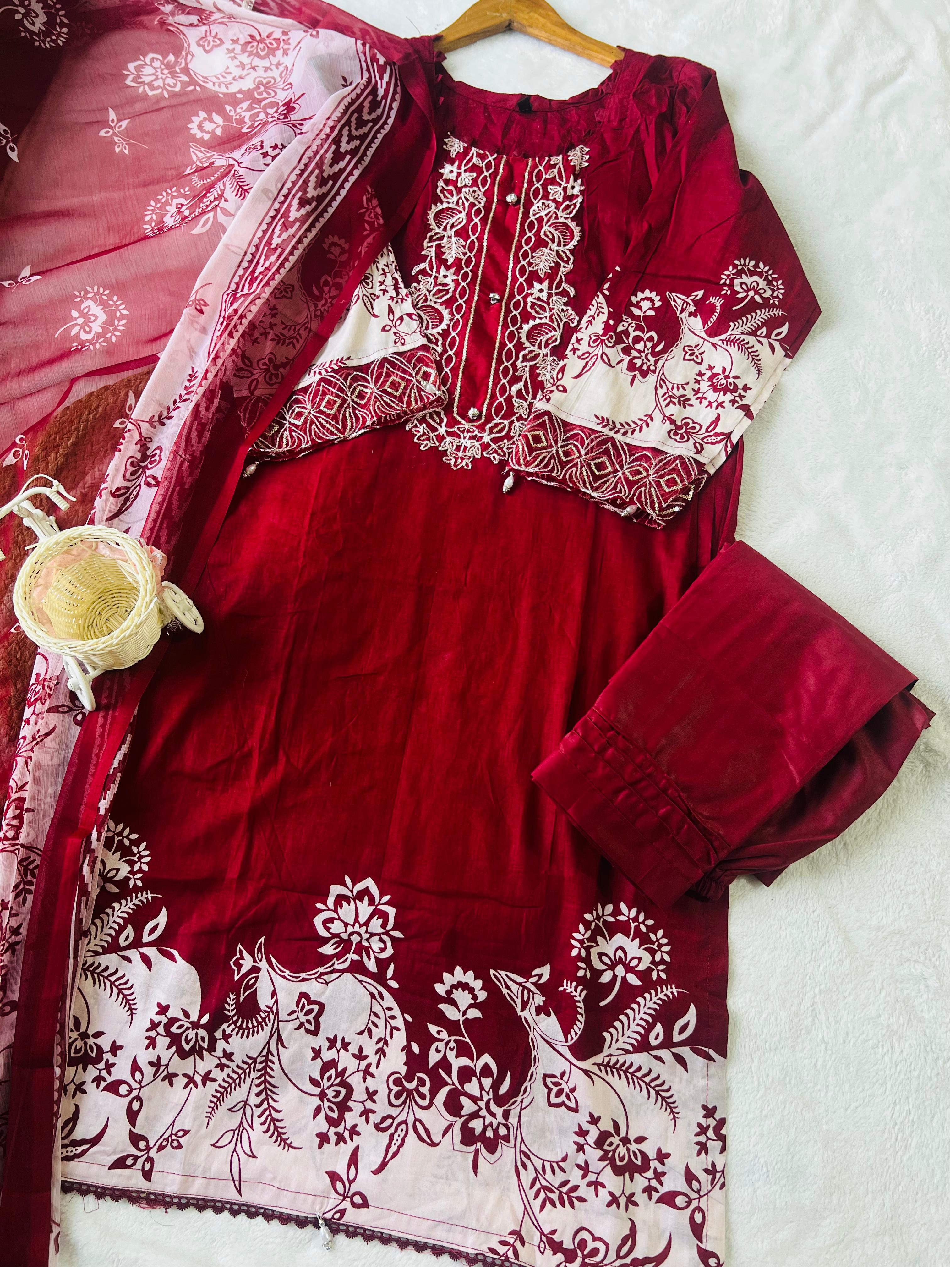 Bosque| ADAN’S LIBAS STITCHED LAWN – Ready-Made Collection