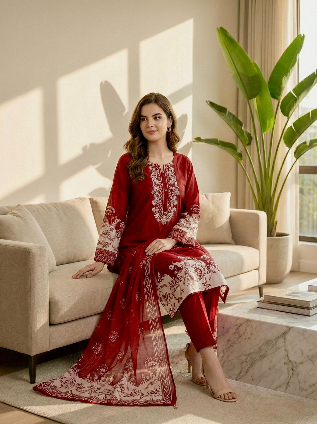 Bosque| ADAN’S LIBAS STITCHED LAWN – Ready-Made Collection