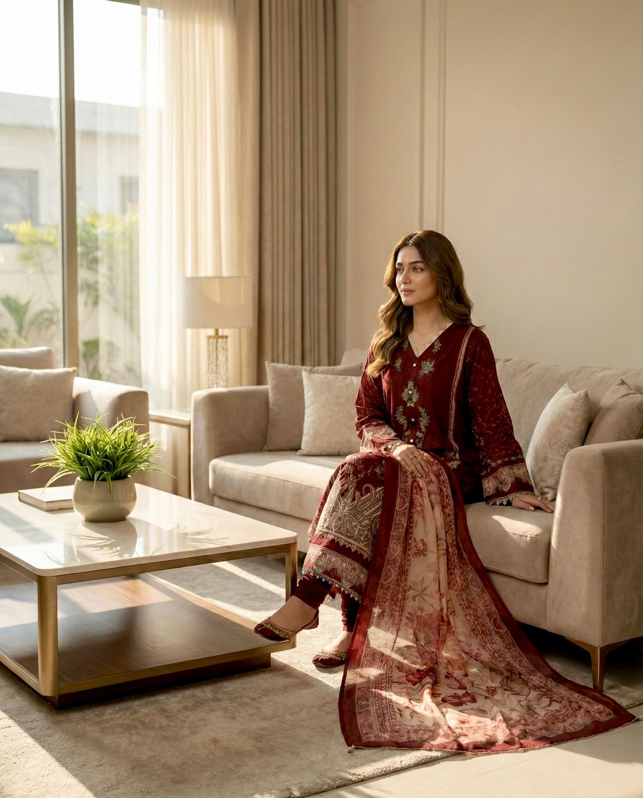 Bosque| Stitched Lawn Suit – Women’s Cotton Embroidered Ready-Made Collection