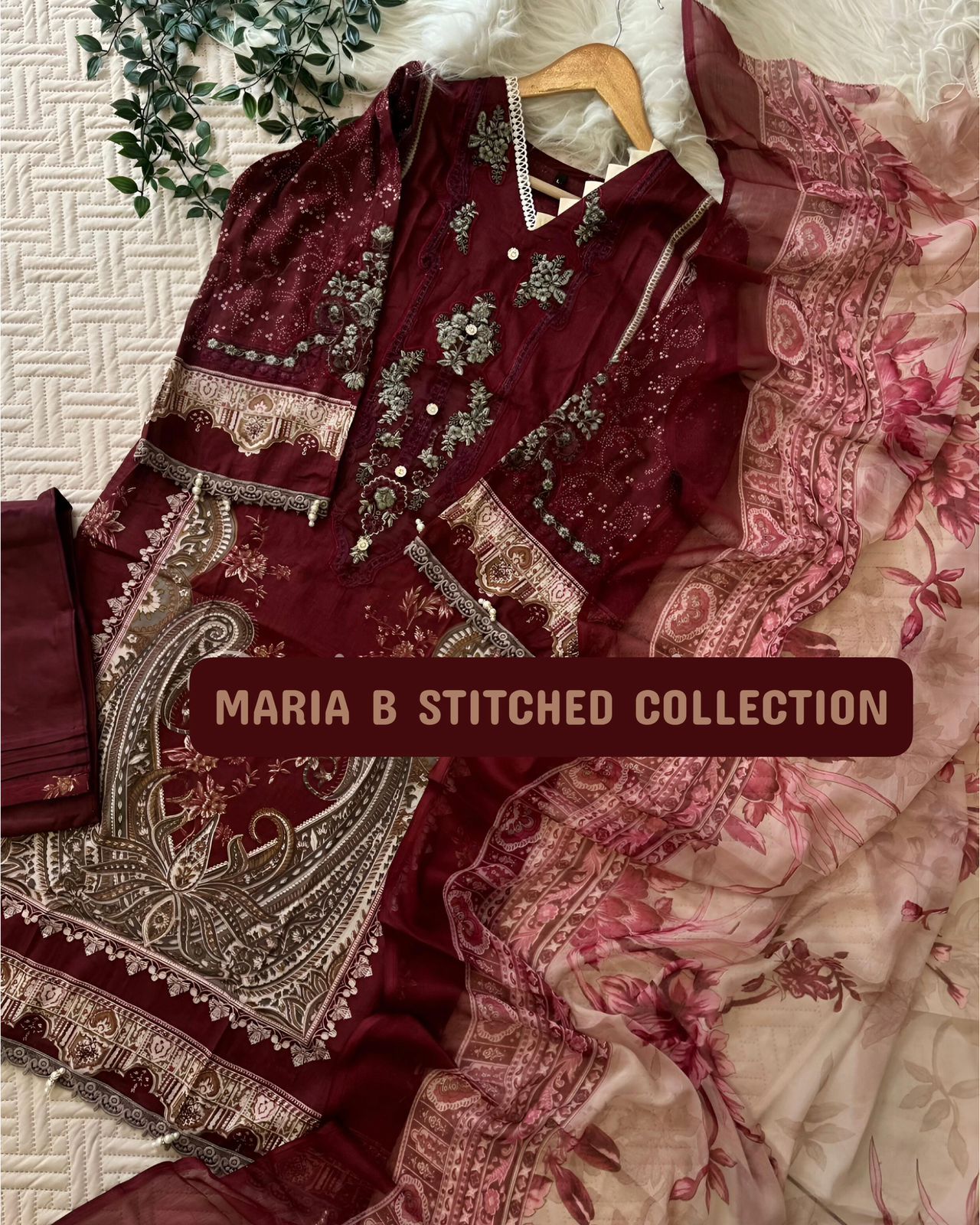 Bosque| Stitched Lawn Suit – Women’s Cotton Embroidered Ready-Made Collection